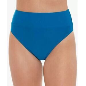 Salt + Cove TEAL BLUE Solid High-Waist Bikini Swim Bottom